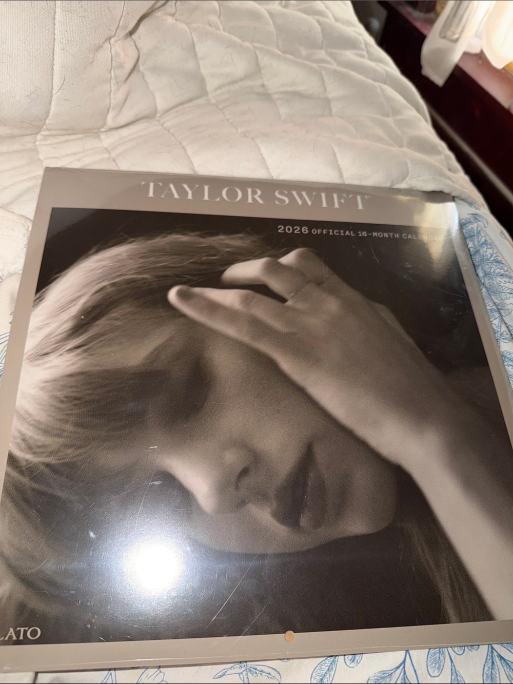 Taylor Swift Black & Cream 2026 Official Wall Calendar